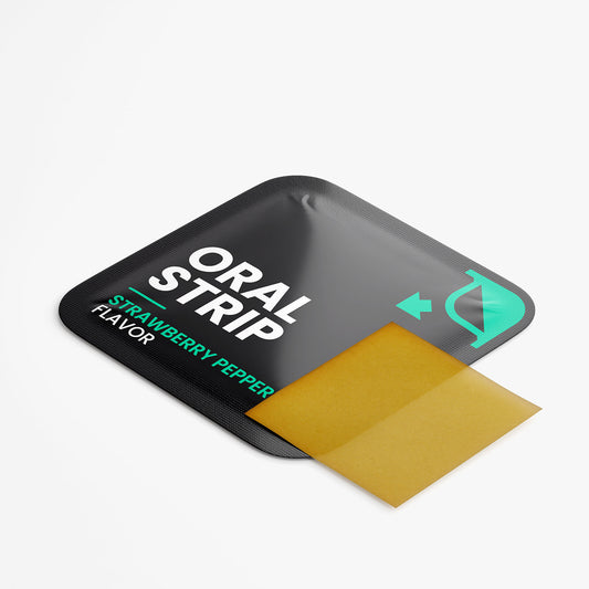 NERVE CONTROL Relax Strips (Strawberry-Peppermint)