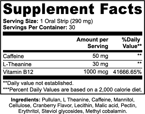 EXECUTION MODE Energy Strips (Cranberry)